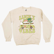 Lucky Vibes - BASIC Fleece Little Mama Shirt Shop LLC