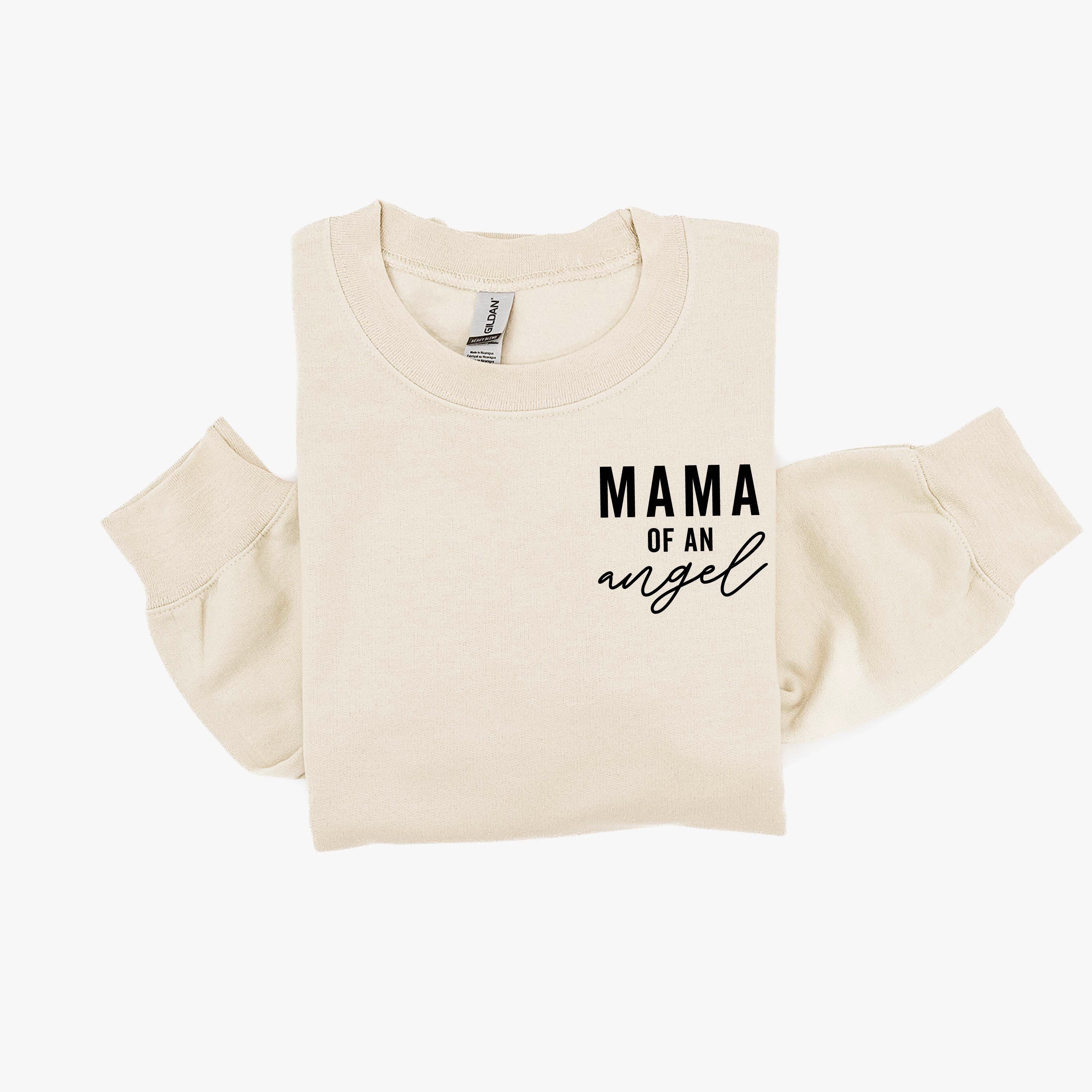 Mama/Mom of Angel(s) - Basic Fleece Little Mama Shirt Shop LLC