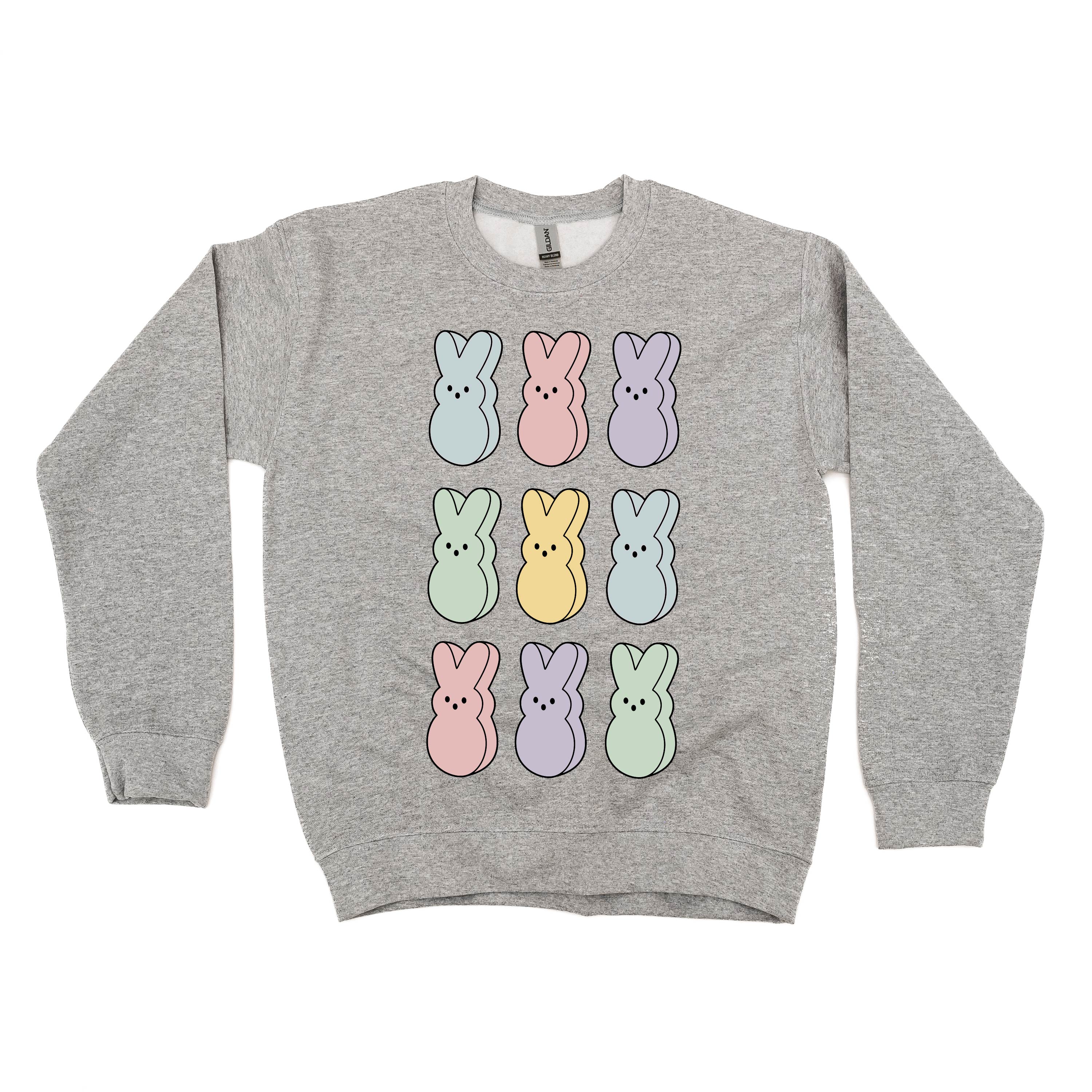 Pastel Peeps - 3x3 - BASIC Fleece Little Mama Shirt Shop LLC