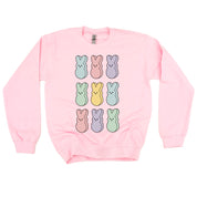 Pastel Peeps - 3x3 - BASIC Fleece Little Mama Shirt Shop LLC