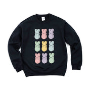 Pastel Peeps - 3x3 - BASIC Fleece Little Mama Shirt Shop LLC