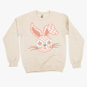 basic_fleece_pink_checkered_bunny_little_mama_shirt_shop