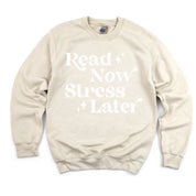 Read Now Stress Later - Basic Fleece Little Mama Shirt Shop LLC