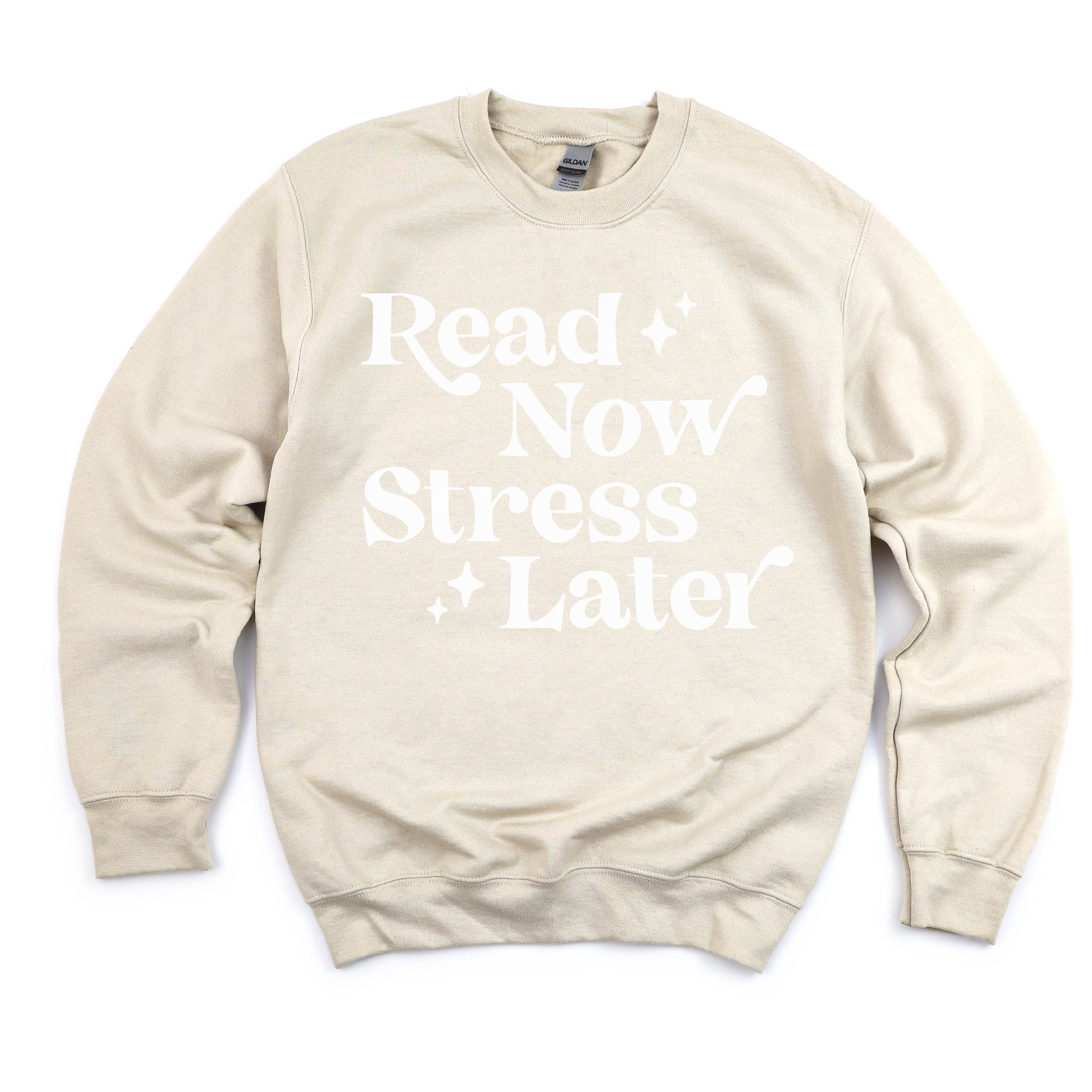 Read Now Stress Later - Basic Fleece Little Mama Shirt Shop LLC