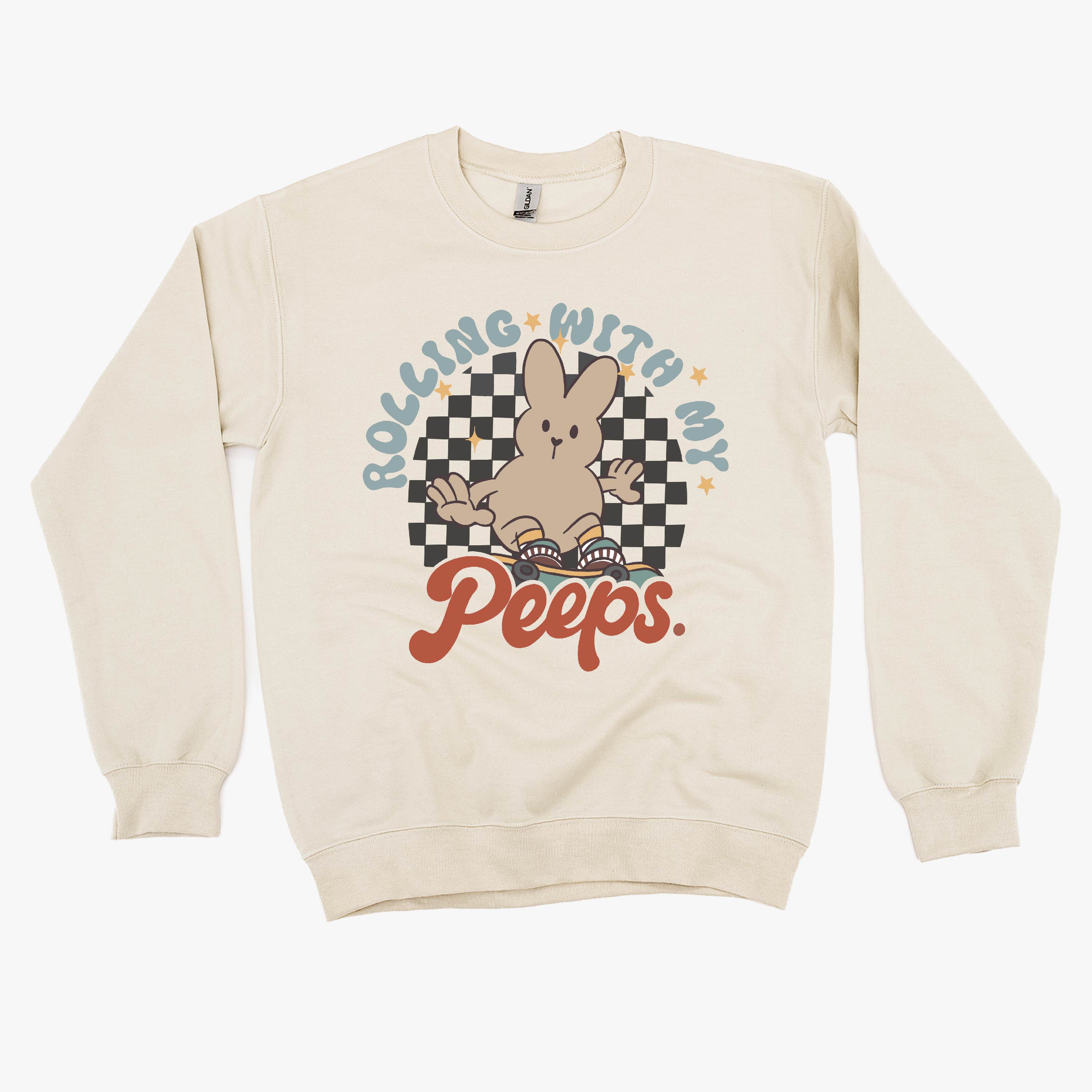 basic_fleece_rollin_with_my_peeps_little_mama_shirt_shop