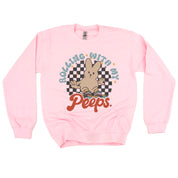 Rolling With My Peeps - BASIC Fleece Little Mama Shirt Shop LLC