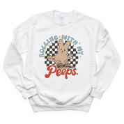 Rolling With My Peeps - BASIC Fleece Little Mama Shirt Shop LLC