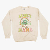 Skateboard - Lucky Mama - BASIC Fleece Little Mama Shirt Shop LLC