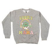 Skateboard - Lucky Mama - BASIC Fleece Little Mama Shirt Shop LLC