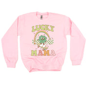 Skateboard - Lucky Mama - BASIC Fleece Little Mama Shirt Shop LLC