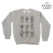Plant Lady w/ Back Detail - BASIC FLEECE CREWNECK