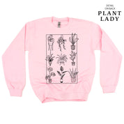 Plant Lady w/ Back Detail - BASIC FLEECE CREWNECK