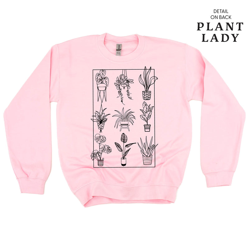 Plant Lady w/ Back Detail - BASIC FLEECE CREWNECK