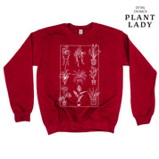 Plant Lady w/ Back Detail - BASIC FLEECE CREWNECK