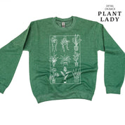 Plant Lady w/ Back Detail - BASIC FLEECE CREWNECK