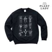 Plant Lady w/ Back Detail - BASIC FLEECE CREWNECK
