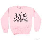 Ballerina Skellies - BASIC Fleece Little Mama Shirt Shop LLC