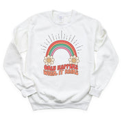 Only Happens When It Rains - BASIC FLEECE CREWNECK