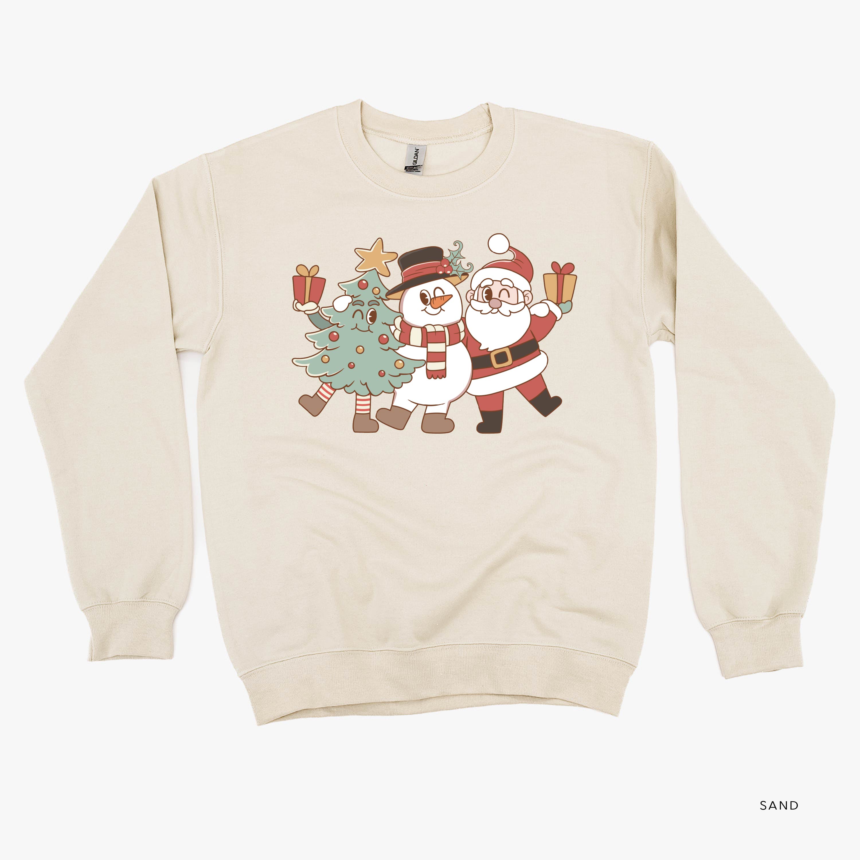 Christmas Pals - BASIC Fleece Little Mama Shirt Shop LLC