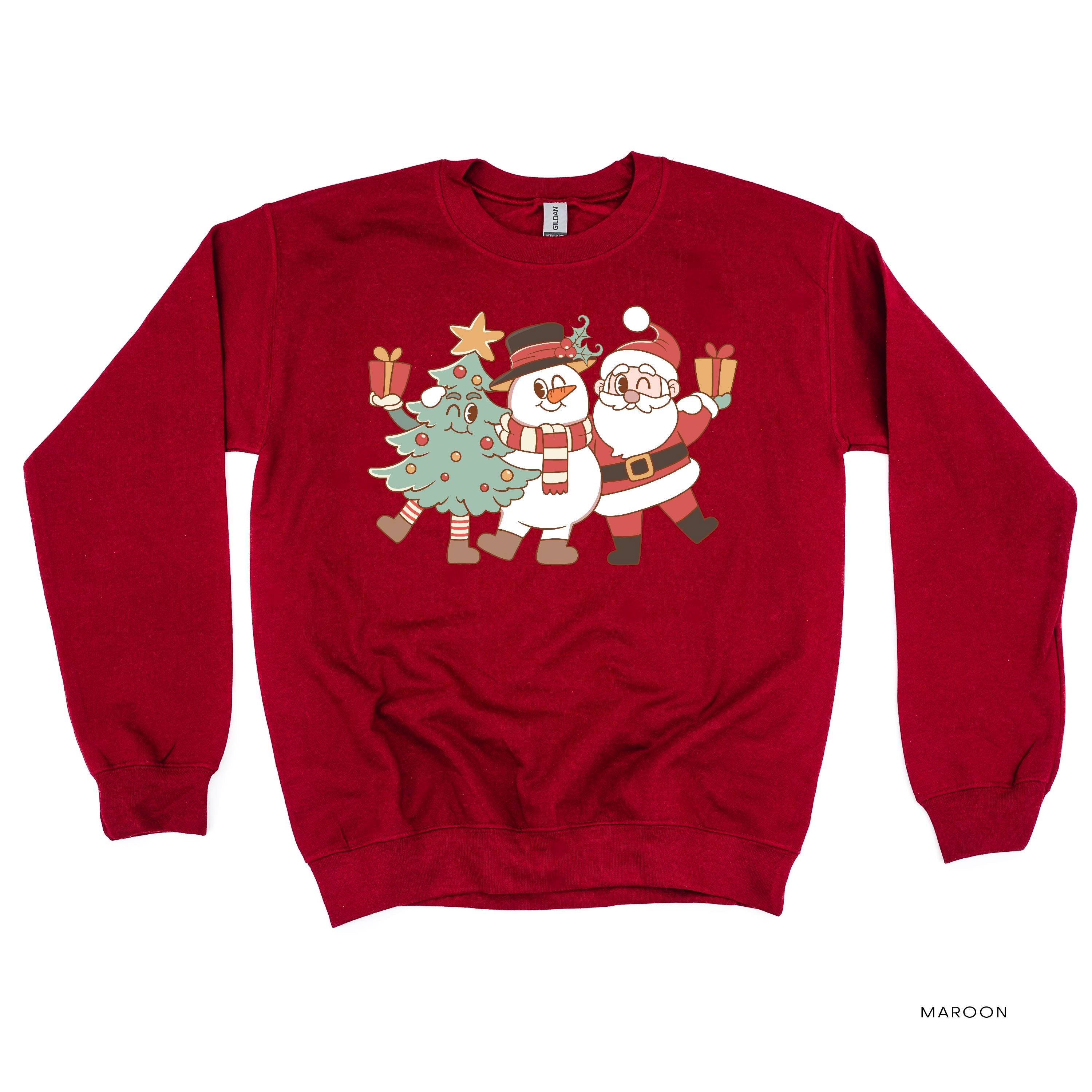 Christmas Pals - BASIC Fleece Little Mama Shirt Shop LLC
