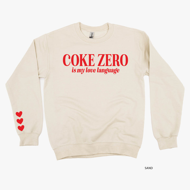 Coke Zero Is My Love Language (sd) - BASIC Fleece