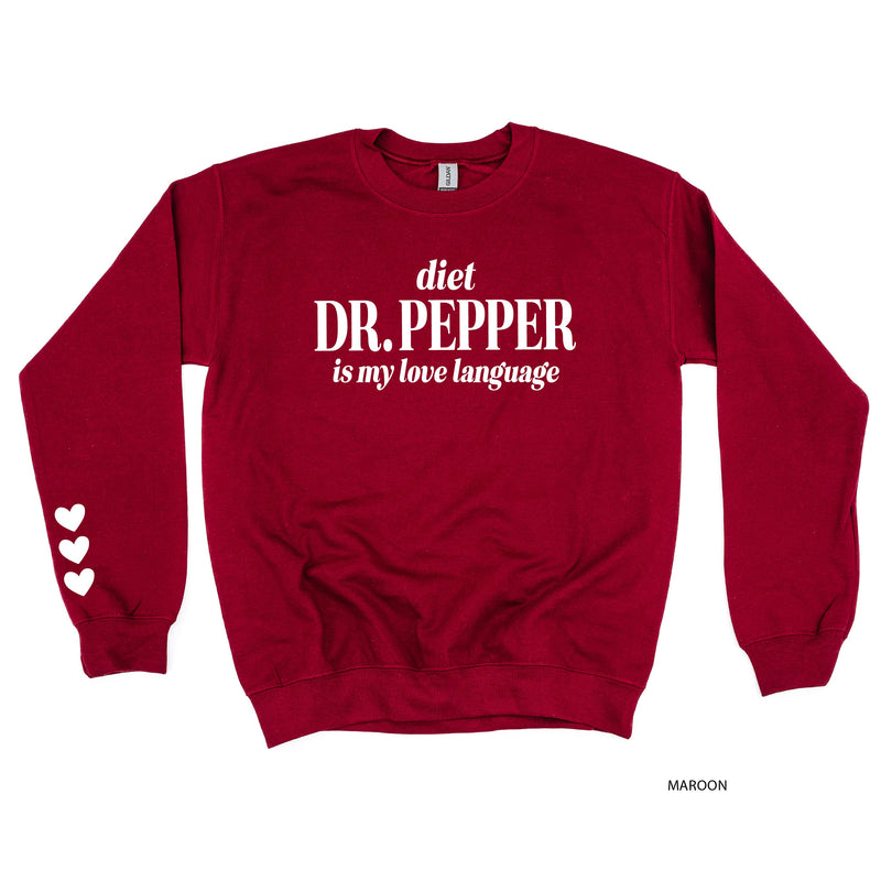 Diet Dr. Pepper Is My Love Language (sd) - BASIC Fleece