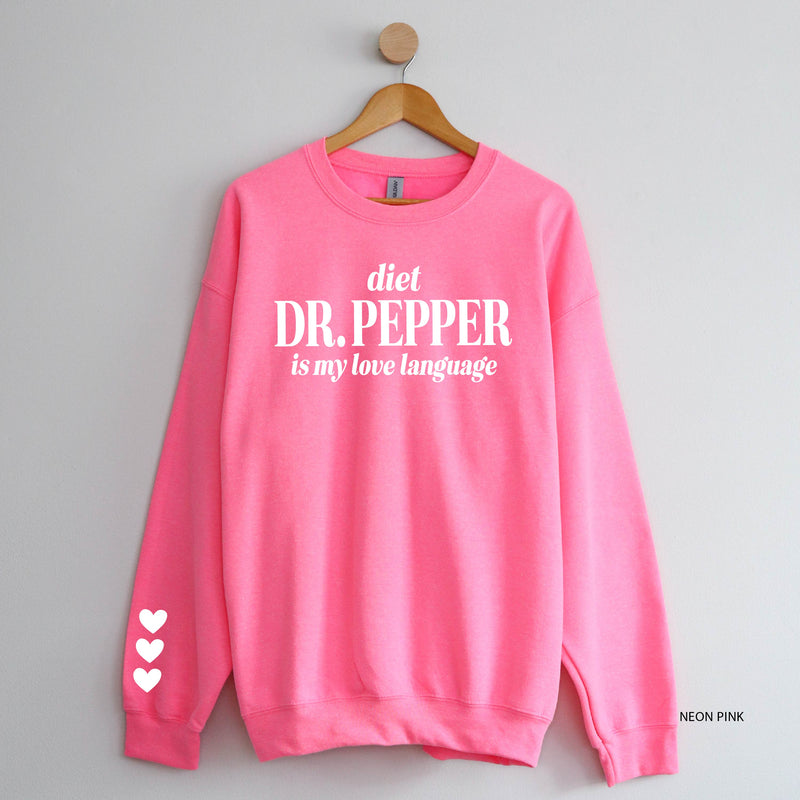 Diet Dr. Pepper Is My Love Language (sd) - BASIC Fleece