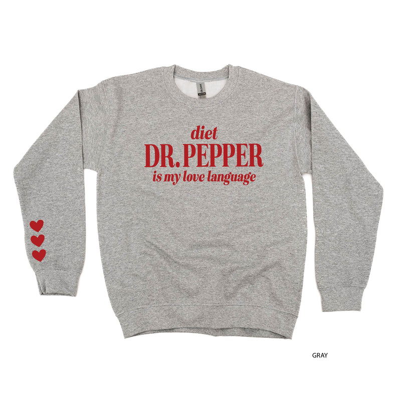 Diet Dr. Pepper Is My Love Language (sd) - BASIC Fleece