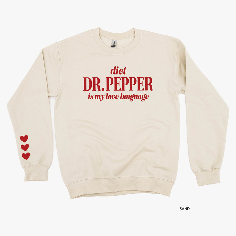 Diet Dr. Pepper Is My Love Language (sd) - BASIC Fleece