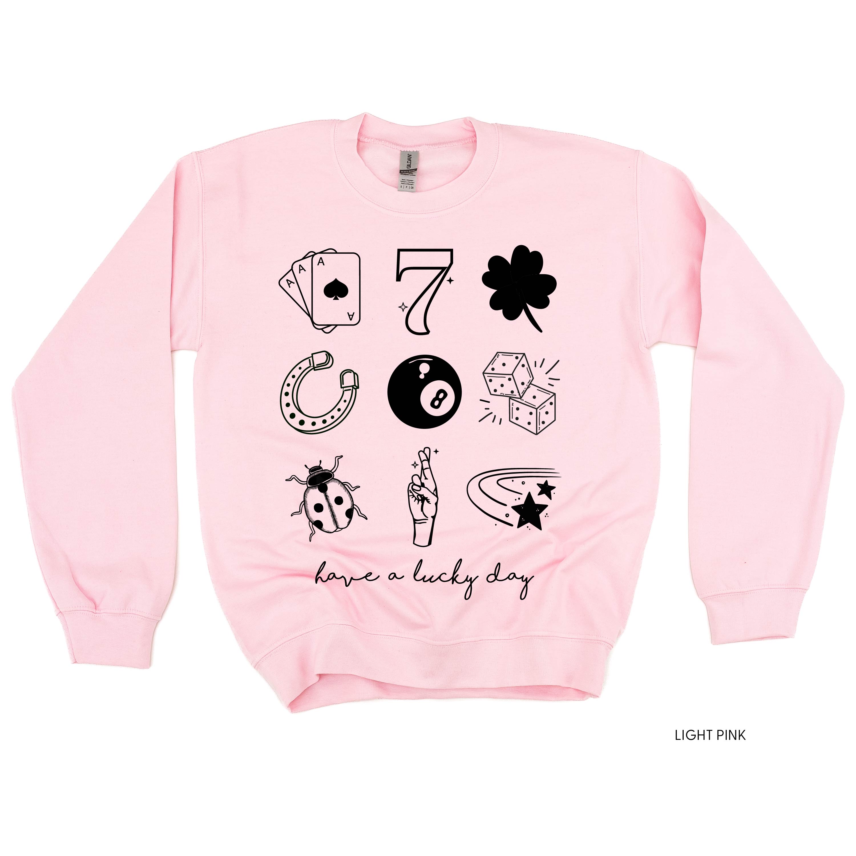 Have A Lucky Day - BASIC Fleece Little Mama Shirt Shop LLC