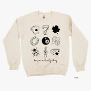 Have A Lucky Day - BASIC Fleece Little Mama Shirt Shop LLC