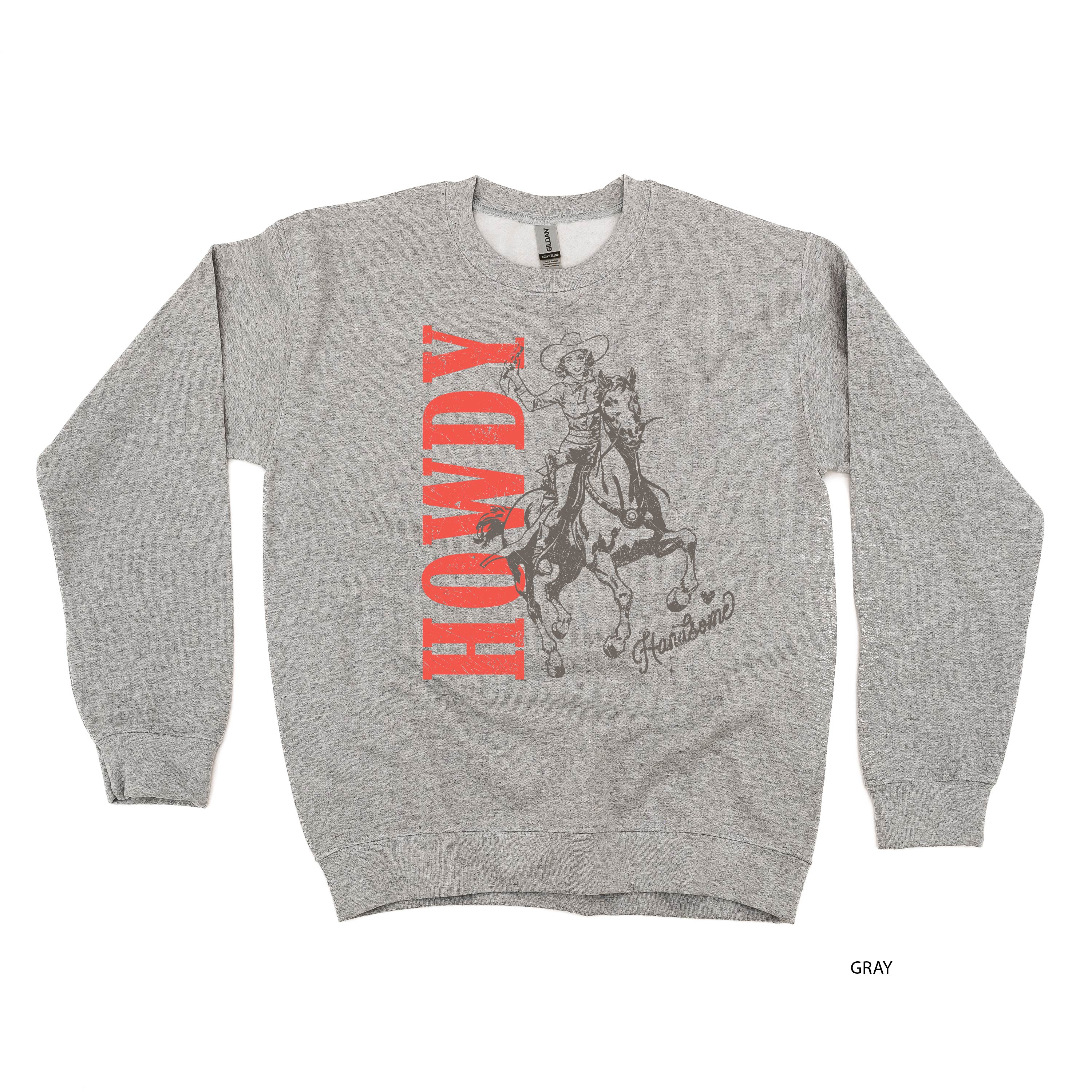 Howdy Handsome - BASIC Fleece Little Mama Shirt Shop LLC