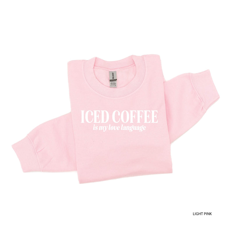 Iced Coffee Is My Love Language (sd) - BASIC Fleece