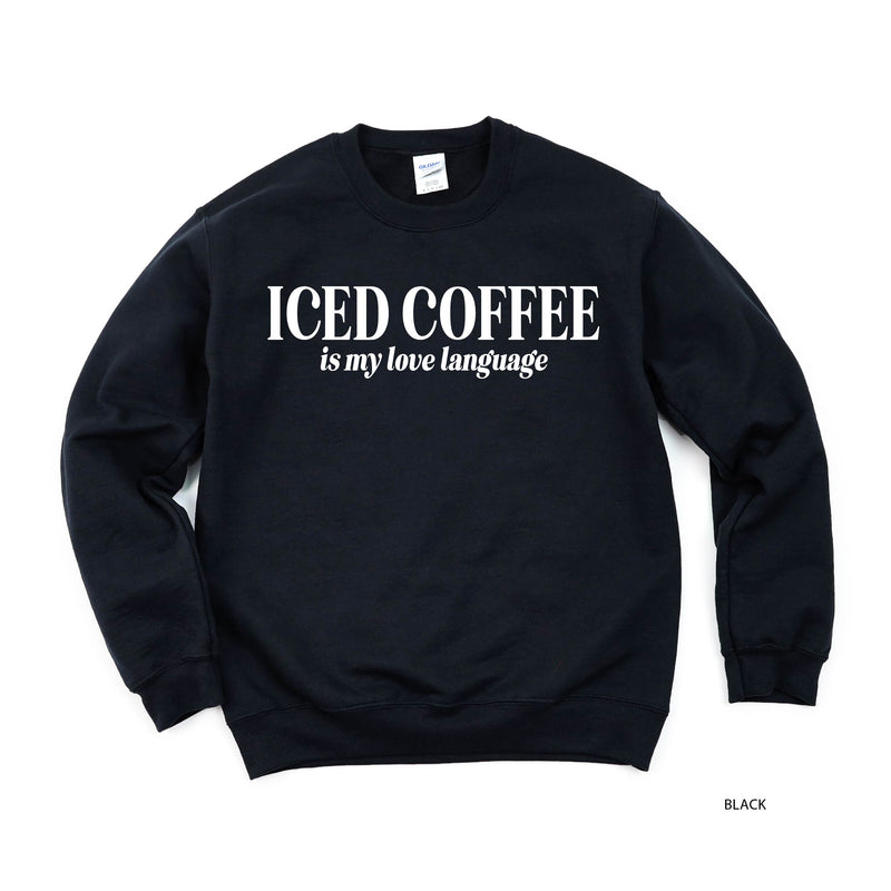 Iced Coffee Is My Love Language (sd) - BASIC Fleece