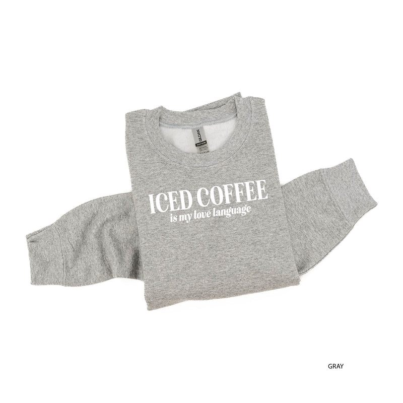 Iced Coffee Is My Love Language (sd) - BASIC Fleece