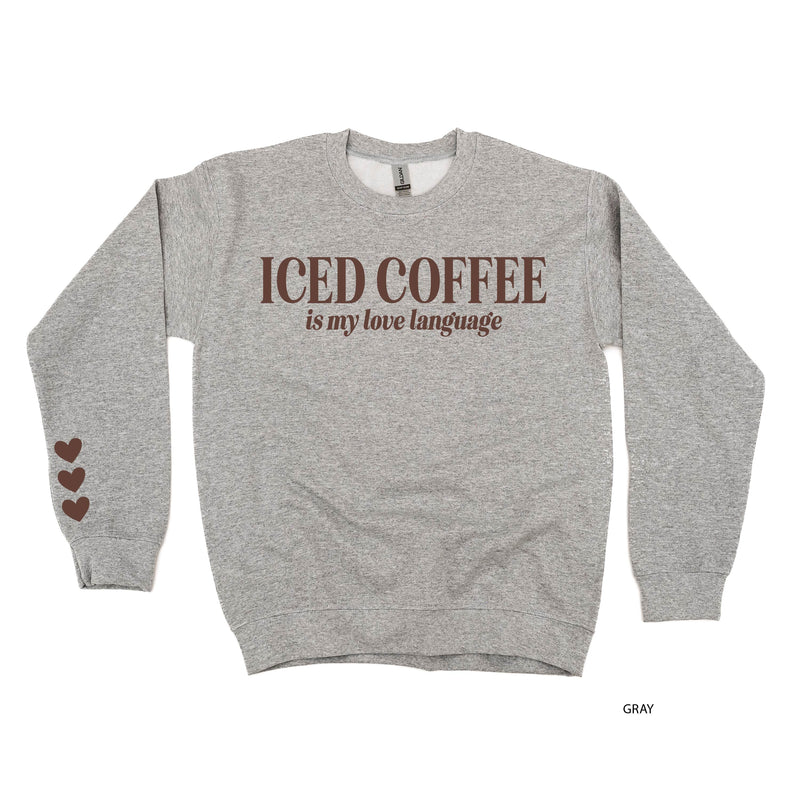 Iced Coffee Is My Love Language (sd) - BASIC Fleece