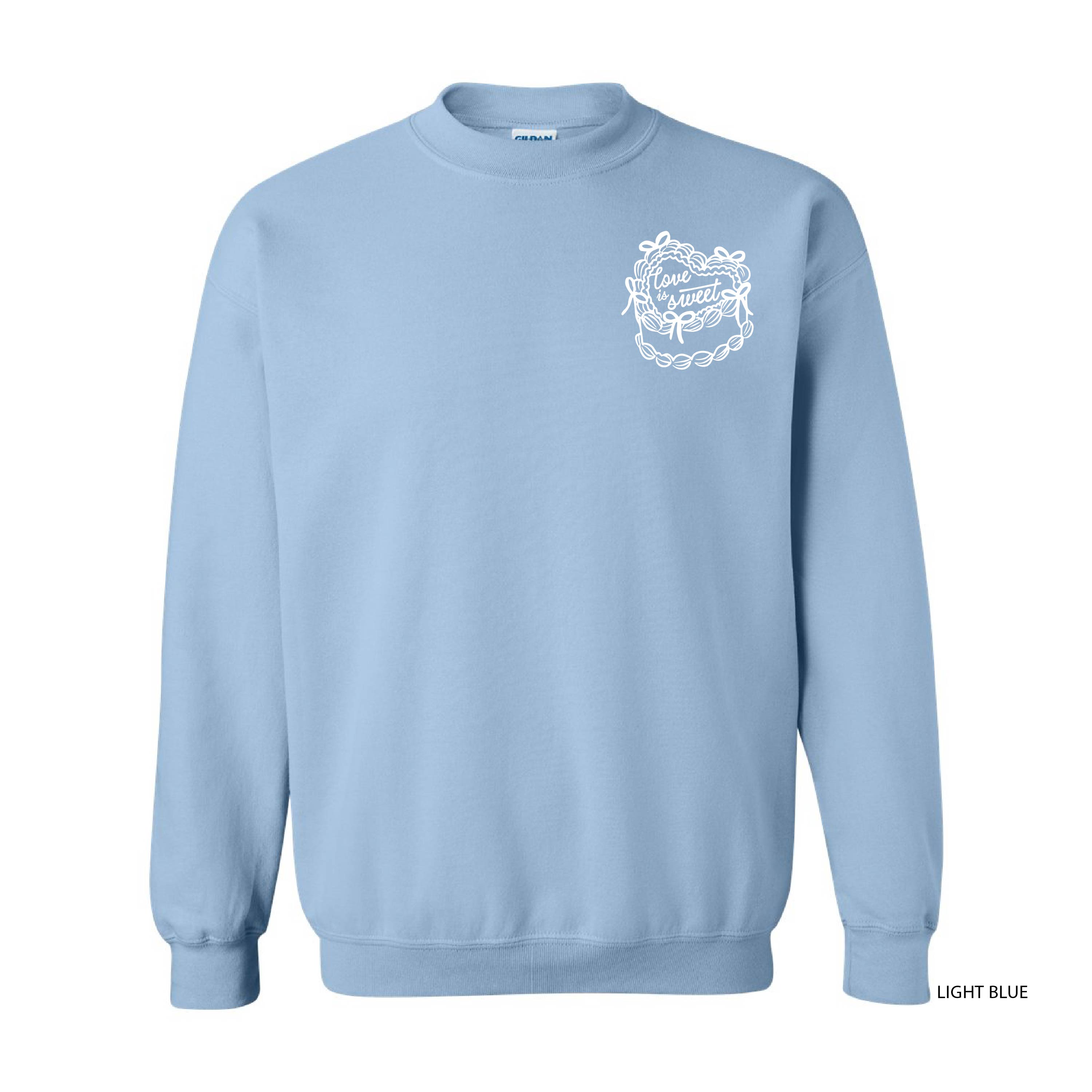 Love Is Sweet (pocket) - BASIC Fleece Little Mama Shirt Shop LLC