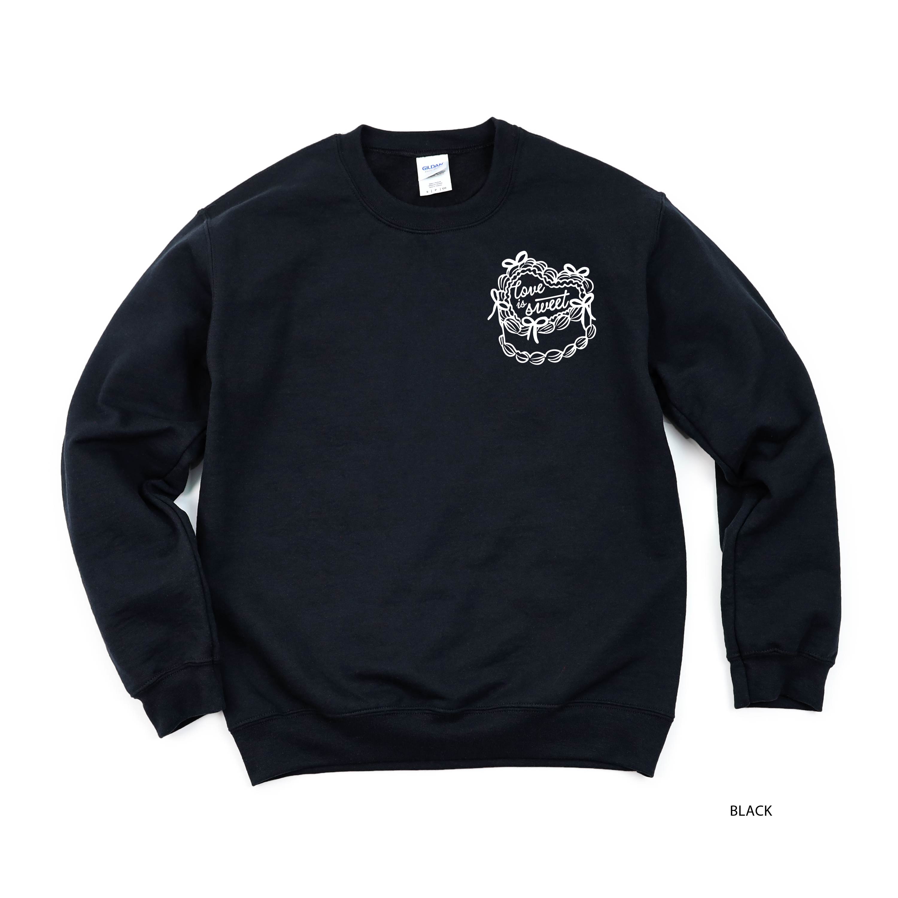 Love Is Sweet (pocket) - BASIC Fleece Little Mama Shirt Shop LLC