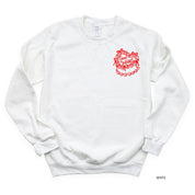 Love Is Sweet (pocket) - BASIC Fleece Little Mama Shirt Shop LLC