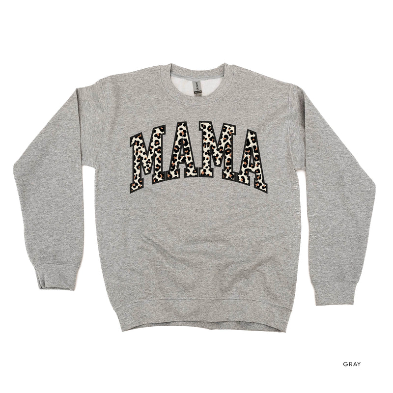 Mama (Varsity Leopard) - BASIC Fleece