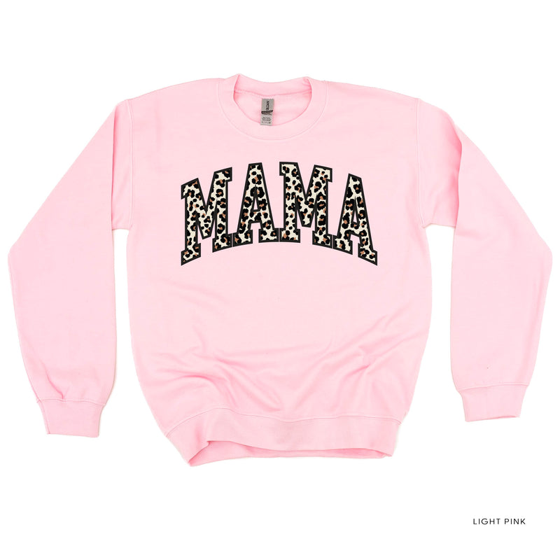 Mama (Varsity Leopard) - BASIC Fleece