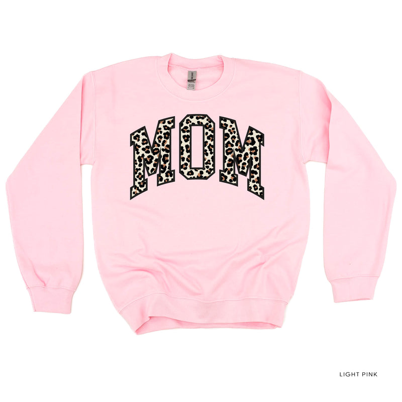 Mom (Varsity Leopard) - BASIC Fleece