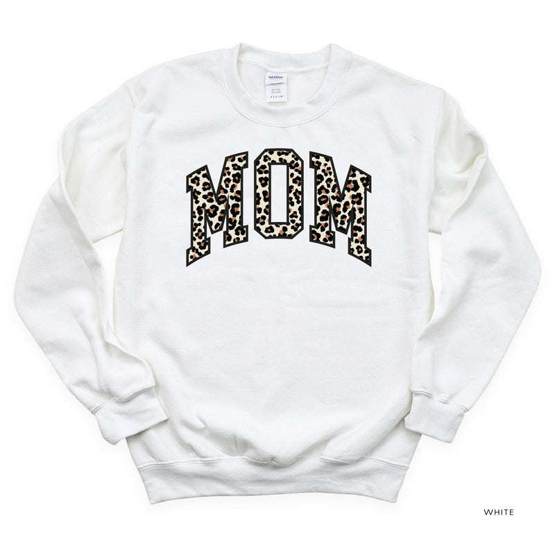 Mom (Varsity Leopard) - BASIC Fleece