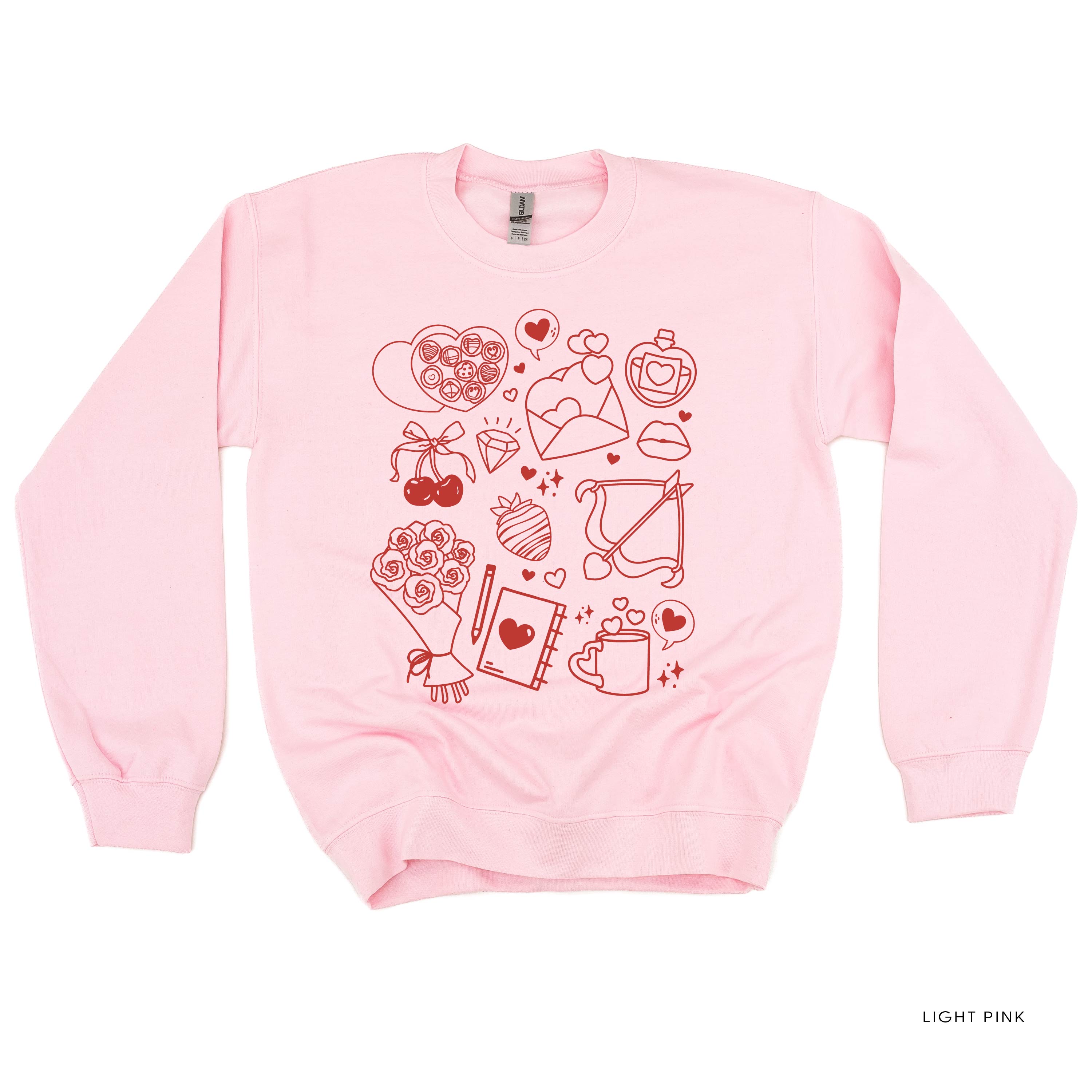 Romantic Collage - BASIC Fleece Little Mama Shirt Shop LLC