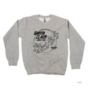 Santa Claus World Tour (f&b) - BASIC Fleece Little Mama Shirt Shop LLC