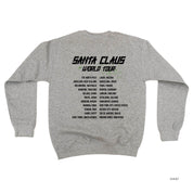 Santa Claus World Tour (f&b) - BASIC Fleece Little Mama Shirt Shop LLC