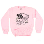 Santa Claus World Tour (f&b) - BASIC Fleece Little Mama Shirt Shop LLC