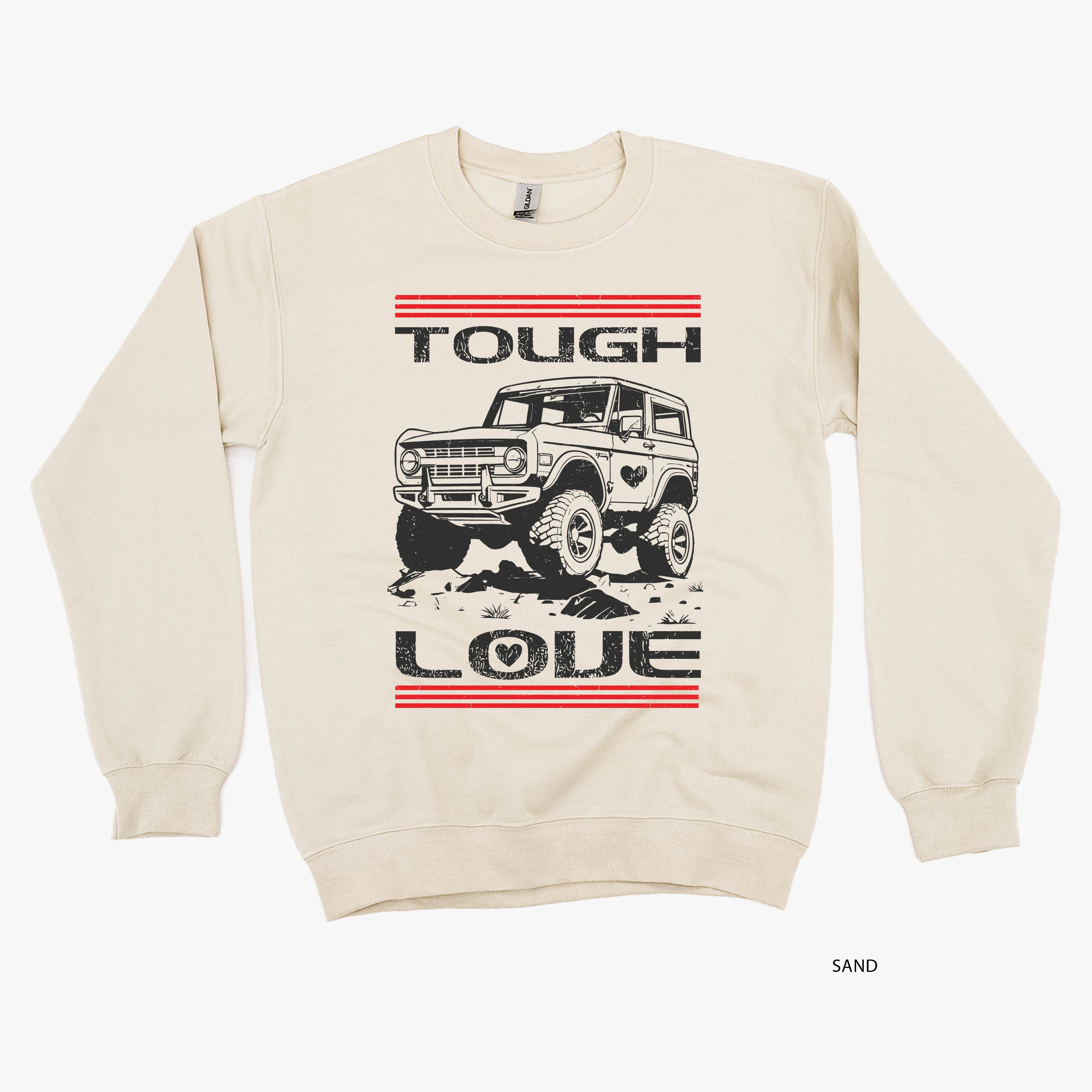 Tough Love Bronco - BASIC Fleece Little Mama Shirt Shop LLC