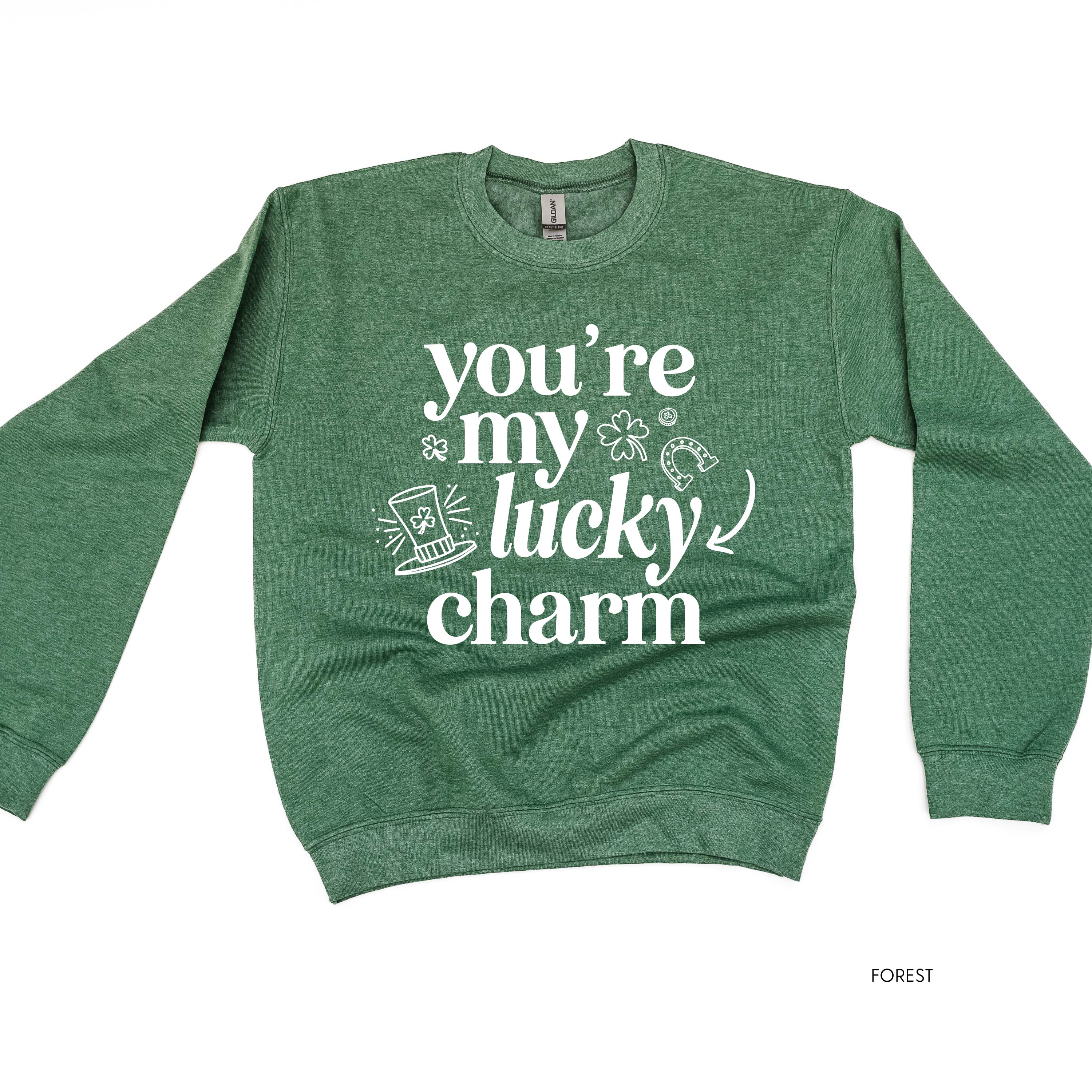 You're My Lucky Charm - BASIC Fleece Little Mama Shirt Shop LLC