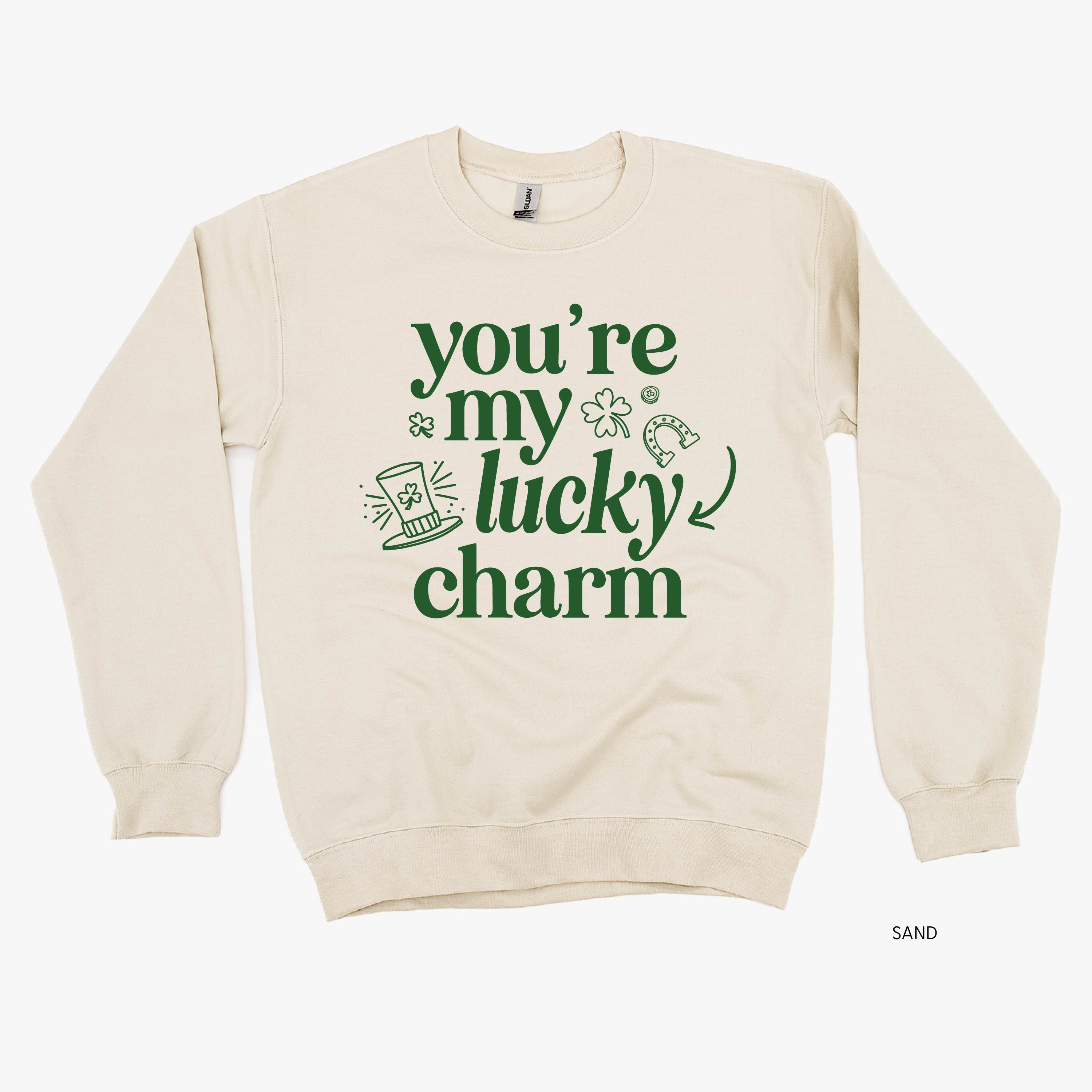 You're My Lucky Charm - BASIC Fleece Little Mama Shirt Shop LLC